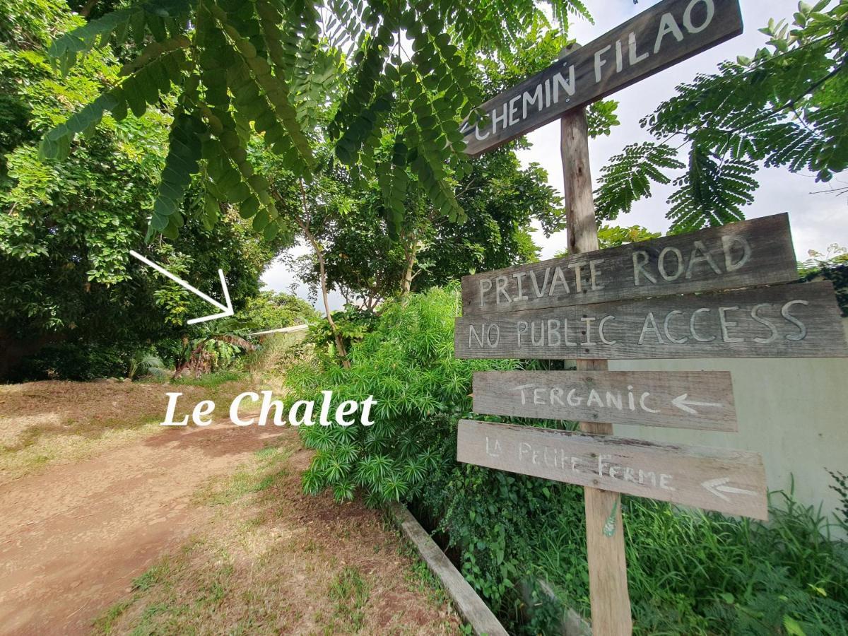 Le Chalet, La Petite Ferme Vieux Grand Port Kültér fotó