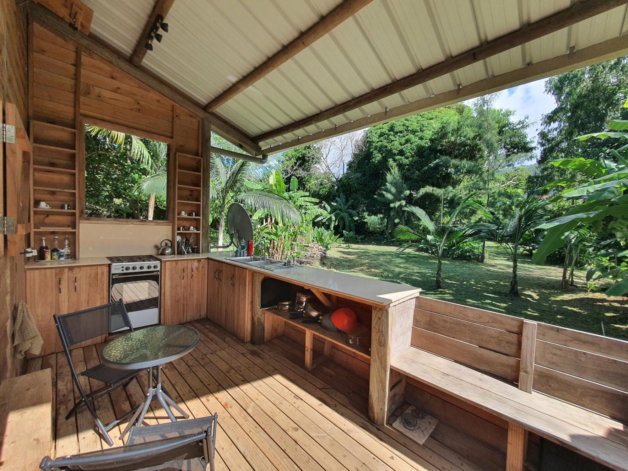 Le Chalet, La Petite Ferme Vieux Grand Port Kültér fotó